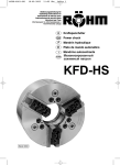 Bedienungsanleitung KFD-HS