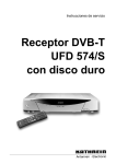 9362720a, Instrucciones de servicio Receptor DVB-T