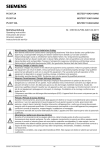 Page 1 Siemens AG Österreich 1/8 PS 307 PS 307 2A PS 307 5A