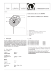 Instrucciones de servicio 558 792 Radio de filtros con diafragma iris