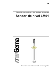 Sensor de nivel LM01