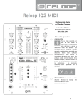 Mezcladora de Media de 2 Canales Cruzados Manual de Operación: