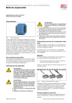 Instrucciones de servicio y de instalación Relé de