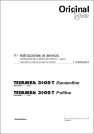 Instrucciones de servicio TERRASEM 3000 T
