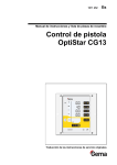 Control de pistola OptiStar CG13