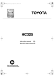 Manual usario Toyota HC325