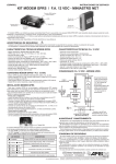 KIT MÓDEM GPRS / F.A. 12 VDC - MINIASTRO NET