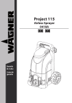 Project 115 Airless Sprayer 0418A