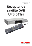 9362925c, Instrucciones de uso Receptor de satelite DVB