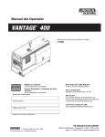 VANTAGE® 400 - Lincoln Electric