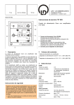 Instrucciones de servicio 737 020