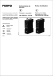 Instrucciones de servicio Notice d`utilisation