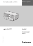 Instrucciones de servicio Logamatic 4211