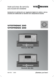 Instrucciones Vitotronic 200-300