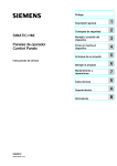 SIMATIC HMI Paneles de operador Comfort Panels