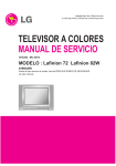 TELEVISOR A COLORES MANUAL DE SERVICIO