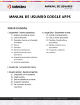 Manual Google Apps