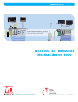 Máquina de Anestesia Morfeus Series 3000