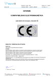 INFORME COMPATIBILIDAD ELECTROMAGNÉTICA