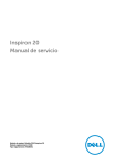 Inspiron 20 Manual de servicio