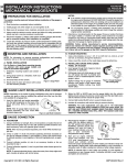 installation instructions mechanical gauges/kits