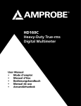 HD160C Heavy-Duty True-rms Digital Multimeter