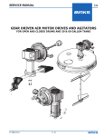 GEAR DRIVEN AIR MotoR DRIVES AND AGItAtoRS