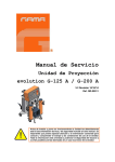 Manual de Servicio evolution G