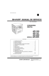 AR-160 AR-161 AR-200 - Diagramas Electronicos