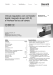 Válvula reguladora con controlador digital integrado de eje (IAC
