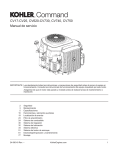 CV17-CV25, CV620-CV730, CV740, CV750 Manual de servicio