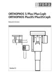 ORTHOPHOS 5/Plus/PlusCeph ORTHOPHOS