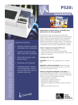 Impresora de credenciales Zebra P520i