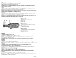 Figure 1 IPR valve 1. Injection pressure regulator screen 2. Orifice O