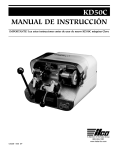 KD50c MAnUAL De insTrUcción