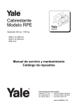 Cabrestante Modelo RPE