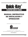 Transportador de Banda Quick-Key