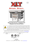 Horno XLT de Gas y Campana AVI Manual de Servicio