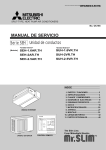 MANUAL DE SERVICIO Unidad de conductos Serie SEH