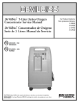 DeVilbiss 5-Liter Series Oxygen Concentrator Service Manual