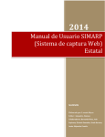 Manual de Usuario SIMARP (Sistema de captura Web