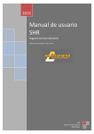 Manual de usuario SHR - ingenieria san antonio