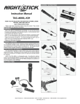 Instruction Manual TAC-460XL-K01