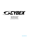 Cybex Eagle® Hip Ab-Ad Manual del propietario Sistemas de