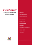 PJ758-1, PJ759-1, PJ760-1 User Guide, Spanish/Español