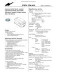 EPSON DFX-9000 - Epson Channel Program