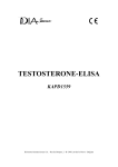 TESTOSTERONE-ELISA - DIAsource Immunoassays