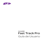 Fast Track Pro Guía de Usuario