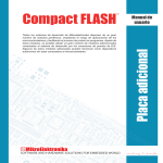 Compact FLASH Manual de usuario
