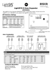 LightSYS 8 Zone Expander